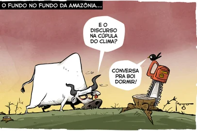 Charge de Gilmar Fraga para 23 de abril de 2021.<!-- NICAID(14764524) -->