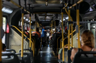 Porto Alegre, RS, Brasil, 02-01-2025: Avaliação deslocamentos de ônibus em Porto Alegre. Foto: Renan Mattos / Agência RBS<!-- NICAID(15949171) -->