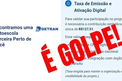 Detran alerta para golpe envolvendo programa CNH Social<!-- NICAID(16034468) -->