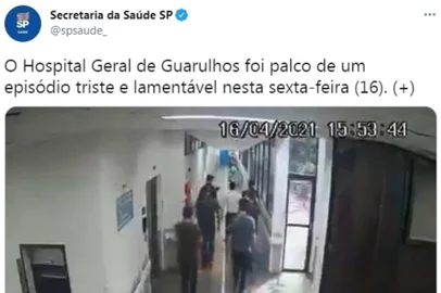 Deputados invadem hospital na grande SP em meio à pandemia<!-- NICAID(14760552) -->