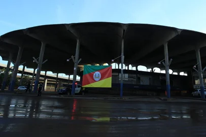 PORTO ALEGRE,RS,BRASIL.2024,06,07.Recomeço das operações na Estação Rodoviária de Porto Alegre, depois a enchente.(RONALDO BERNARDI/AGENCIA RBS).<!-- NICAID(15782923) -->