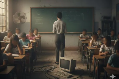 Ilustração para a coluna de Rafael Parente sobre Edtechs.<!-- NICAID(16219744) -->