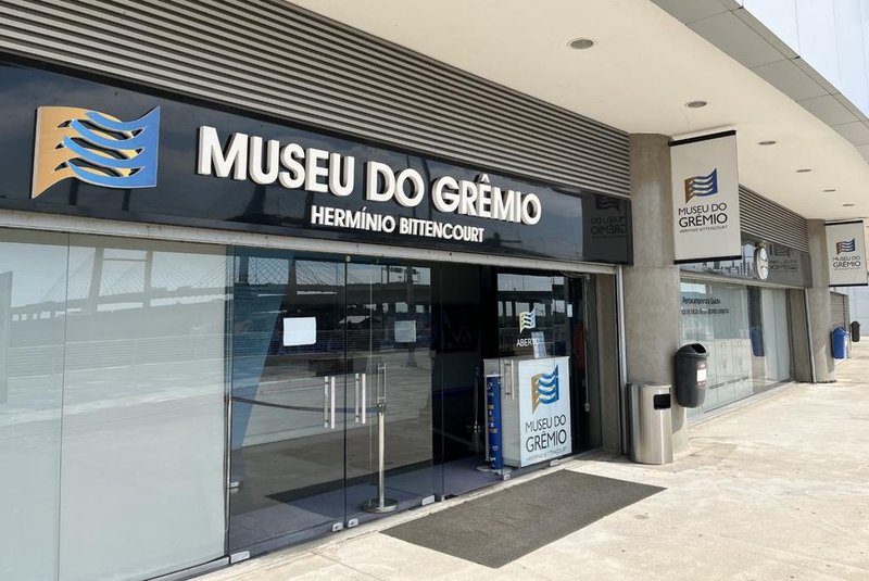 Em exposição no Museu do Grêmio, em 2023<!-- NICAID(15362869) -->