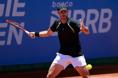 Luiz Cândido / Divulgação/CBT Gustavo Heide, tênis