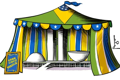 Gilmar Fraga / Agencia RBS PORTO ALEGRE, RS, BRASIL, 08-12-2025: Charge do Fraga. Foto: Gilmar Fraga/Agência RBS<!-- NICAID(16183721) -->