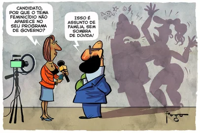 PORTO ALEGRE, RS, BRASIL, 18-08-2026: Charge do Fraga. Foto: Gilmar Fraga/Grupo RBS<!-- NICAID(16348656) -->