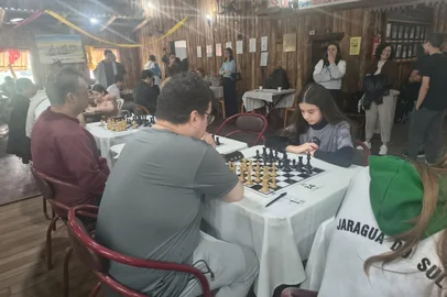 Colégio La Salle Carmo / Divulgação Eduarda Baldisserotto Martins atingiu o posto de Mestre Nacional Feminina (MNF) em xadrez.<!-- NICAID(16303423) -->