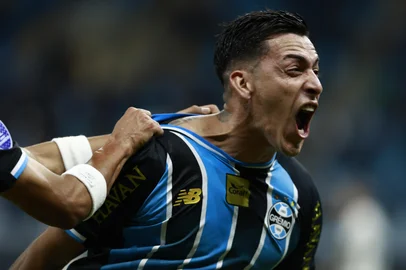 Jeff Botega / Agencia RBS PORTO ALEGRE, RS, BRASIL, 20-05-2026: Grêmio vs Palestino, na Arena, pela Copa Sul-Americana 2026. Foto: Jefferson Botega/Agência RBSIndexador: jeff botega<!-- NICAID(16289892) -->