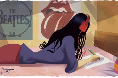 Ilustração para a coluna de Martha Medeiros<!-- NICAID(15591451) -->