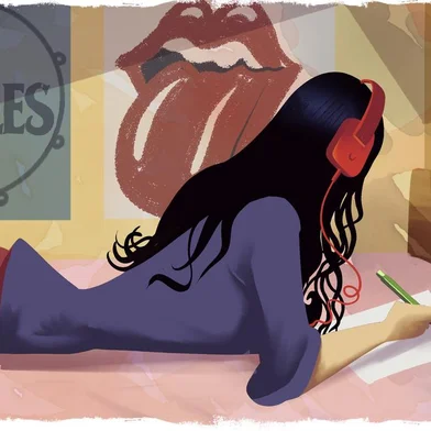 Ilustração para a coluna de Martha Medeiros<!-- NICAID(15591451) -->