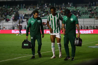 CAXIAS DO SUL, RS, BRASIL, 05/03/2026. Juventude x Guaporé, jogo válido pela segunda fase da Copa do Brasil e realizado no estádio Alfredo Jaconi. (Porthus Junior/Agência RBS)Indexador: Porthus Junior<!-- NICAID(16239405) -->