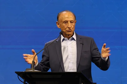 Sistema FIERGS recebe presidente da Fiesp, Paulo Skaf, para palestra na quarta edição do INDX<!-- NICAID(16268190) -->