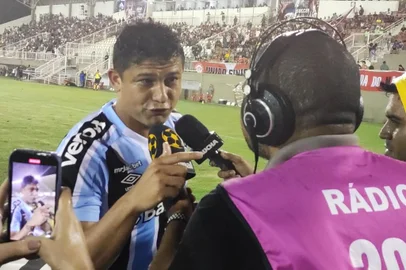 28/10/2022 - GRÊMIO X TOMBENSE, Campeonato Brasileiro  - Série B. FOTO: Silvan Alves / Divulgação<!-- NICAID(15249129) -->
