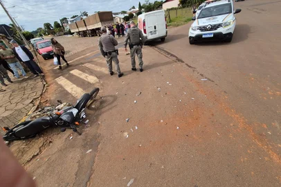 Motociclista morre após colisão frontal em Ibirapuitã<!-- NICAID(16287335) -->