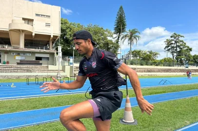 Sogipa / Divulgação Almir Junior, atletismo, Sogipa