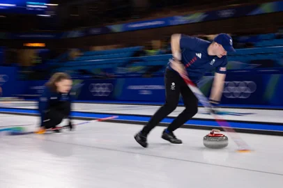 Jennifer Dodds e Bruce Mouat, curling