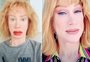 Kathy Griffin, de "Glee", surpreende fãs e o marido com tatuagem labial