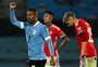 Com Rochet, Uruguai vence Chile de Aránguiz na estreia pelas Eliminatórias