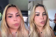 Patrícia Alencar (MDB), prefeita de Marituba, município da Região Metropolitana de Belém, virou assunto nacional nesta quinta-feira (6) após um vídeo "íntimo" viralizar nas redes sociais. <!-- NICAID(16053797) -->