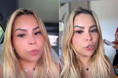 Patrícia Alencar (MDB), prefeita de Marituba, município da Região Metropolitana de Belém, virou assunto nacional nesta quinta-feira (6) após um vídeo "íntimo" viralizar nas redes sociais. <!-- NICAID(16053797) -->