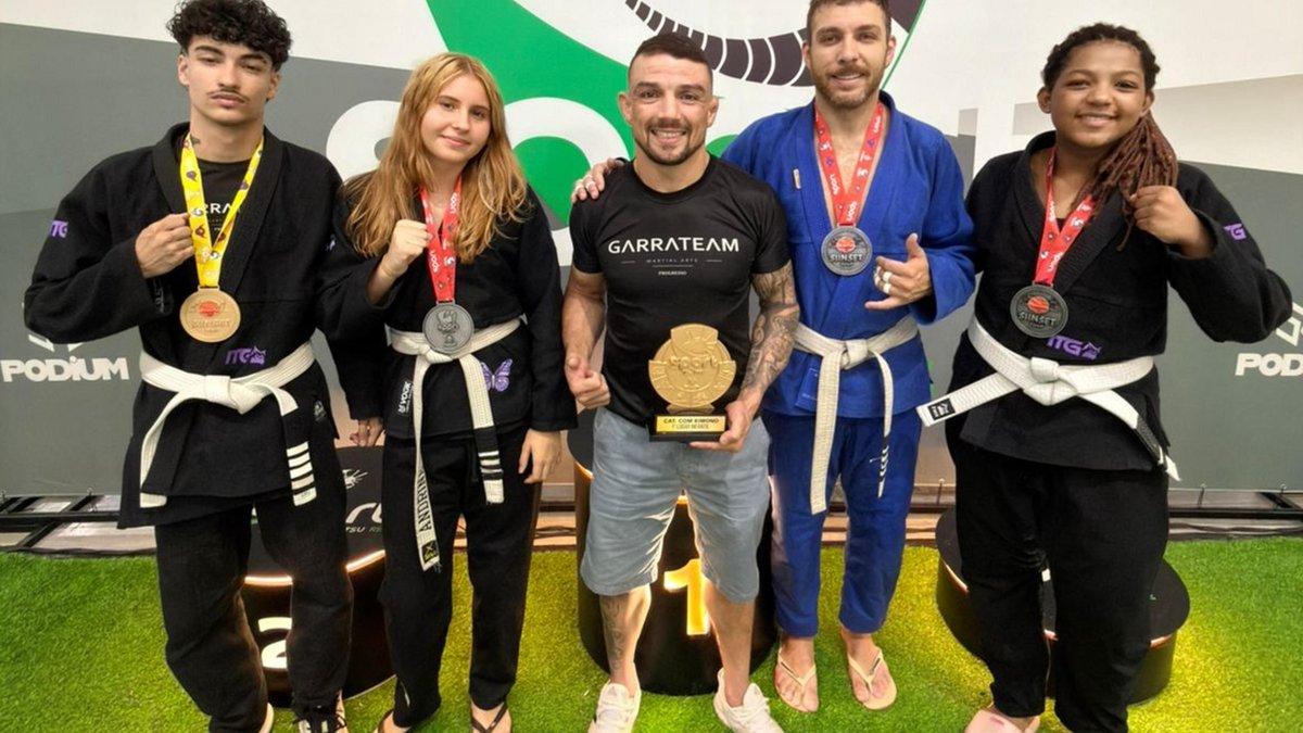 Em um marco histórico, Academia Garra Team conquista mais de 15 ...