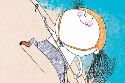 Olha só que bacana e divertido esse cartaz aí acima. É a divulgação do lançamento de Lisa Escaladora (Dagoia Livros), obra bem bacana escrita por Carin Marchiorato e Sissi Moreira, com ilustrações da Tati Rivoire.O livro retrata a jornada de Lisa, uma menina que desde pequena observa os animais subindo em paredes, árvores e muros e deseja fazer o mesmo. Com a graça e a imaginação de uma criança, Lisa tenta de todas as formas realizar seu sonho.Te liga! A sessão de autógrafos é neste sábado (29), a partir das 16h, claro, no Bugio Eco (Rua Visconde de Mauá, 390 - Caxias). As crianças serão convidadas a experimentar a escalada no dia do lançamento, com o acompanhamento e supervisão de escaladores.<!-- NICAID(16003747) -->