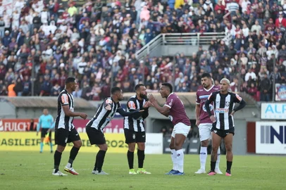 CAXIAS DO SUL, RS, BRASIL, 13/08/2023. Jogo do SER Caxias e Ceilândia pela série D do Brasileirão. (Neimar De Cesero/Agência RBS)<!-- NICAID(15509163) -->