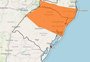 No RS: Inmet emite alerta laranja para risco de temporal na Metade Norte