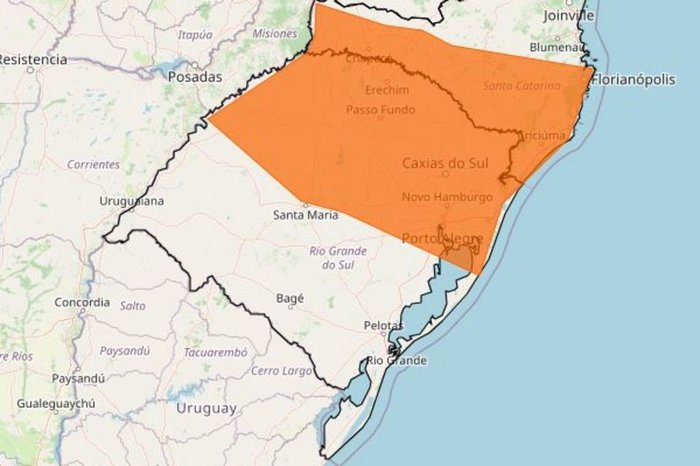 Inmet / Reprodução
