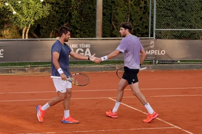 Orlando Luz, Marcelo Demoliner, tênis