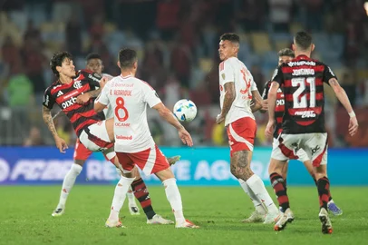 RIO DE JANEIRO, RJ, BRASIL, 13-08-2025: Jogo entre Flamengo vs Internacional, pela Copa Libertadores, no Maracanã. Foto: Max Peixoto/EspecialIndexador: MAX PEIXOTO/DIAESPORTIVO<!-- NICAID(16101231) -->