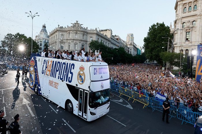 Divulgação / @realmadrid Divulgação / @realmadrid
