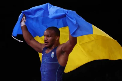 Zhan Beleniuk, wrestling