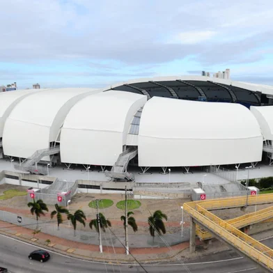Arena das Dunas, palco da partida do Caxias diante do América-RN<!-- NICAID(15189127) -->