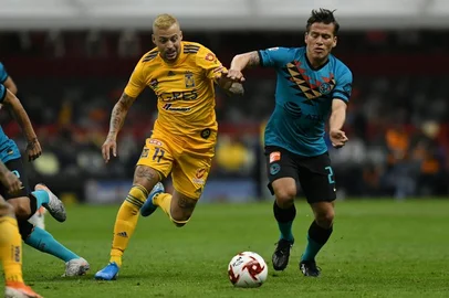 Nico López, ex-jogador do Inter, hoje atleta do Tigres
