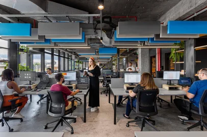 Sede da Trinca, em Porto Alegre. Empresa gaúcha fecha acordo com espanhola que desenha produtos da HP<!-- NICAID(15998799) -->