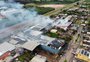 Após 44 horas, incêndio em supermercado em Guaíba é controlado