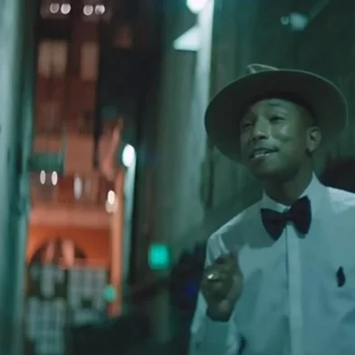 pharrel williams, happy, reprodução<!-- NICAID(10356731) -->
