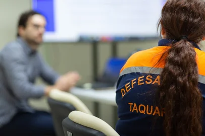 Defesa Civil de Taquari recebe treinamentos para eventos extremos