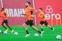 bruno henrique no treino do inter