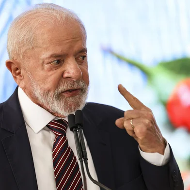 O presidente Luiz Inácio Lula da Silva participa de evento comemorativo ao Dia Mundial da Alimentação e lançamento dos planos nacionais de abastecimento alimentar e de agroecologia e produção orgãnica.<!-- NICAID(15892248) -->