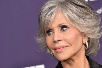 Jane Fonda, 84 anos, é uma atriz norte-americana.<!-- NICAID(15201842) -->