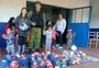 Brigada Militar doa brinquedos para crianças afetadas pela enchente no Vale do Taquari