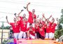 Atlântico é recebido com festa e carreata em Erechim após o bi da Copa do Brasil de Futsal