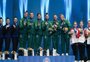 Seleção brasileira de conjunto conquista ouro inédito na Copa do Mundo de Ginástica Rítmica