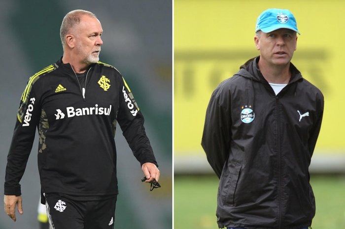 Montagem feita sobre fotos de Ricardo Duarte/Inter e Valdir Friolin / Agência RBS