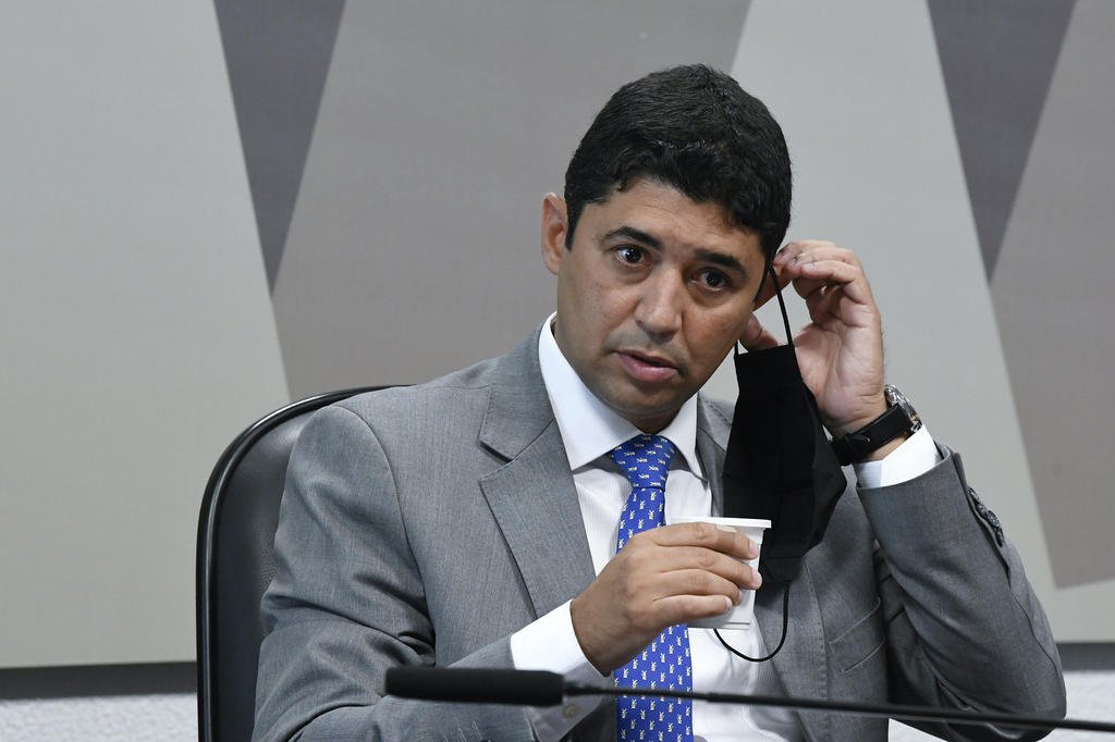 AO VIVO: à CPI da Covid, ministro Wagner Rosário, da CGU ...