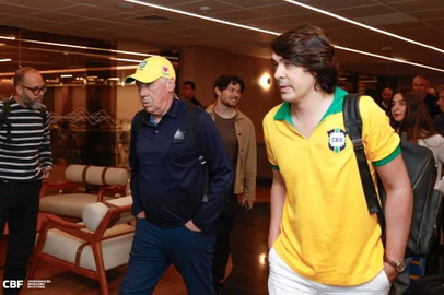 Ancelotti e o empresário Diego Fernandes