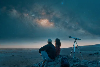 Astronomia, céu, estrela. Foto: oscargutzo / stock.adobe.comFonte: 817175916<!-- NICAID(15942504) -->