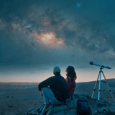 Astronomia, céu, estrela. Foto: oscargutzo / stock.adobe.comFonte: 817175916<!-- NICAID(15942504) -->